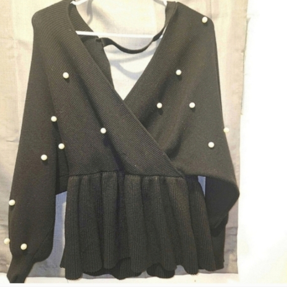 🍁🍂Nwot Fashion nova pearl sweater 3x - Picture 2 of 4